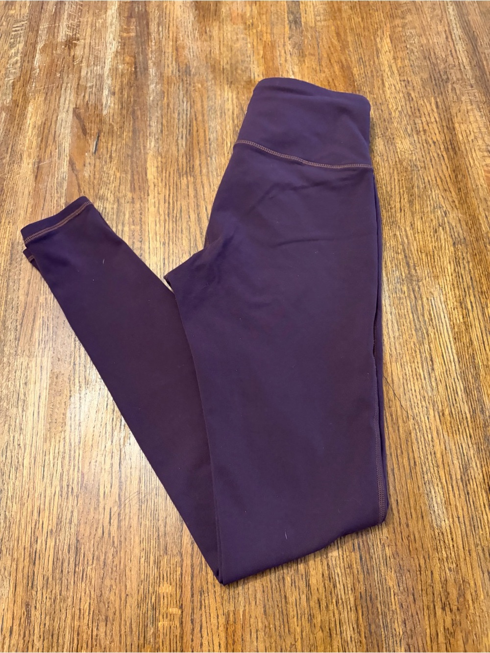 Athleta High Rise Chaturanga Leggings - Wild Raisin - Size XS